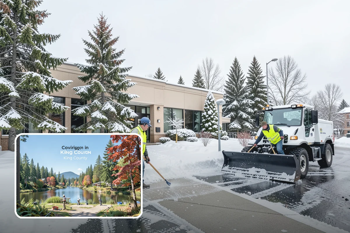 Frozen Walkway Treatment in Covington, King County, WA - On-demand treatment for suddenly frozen paths