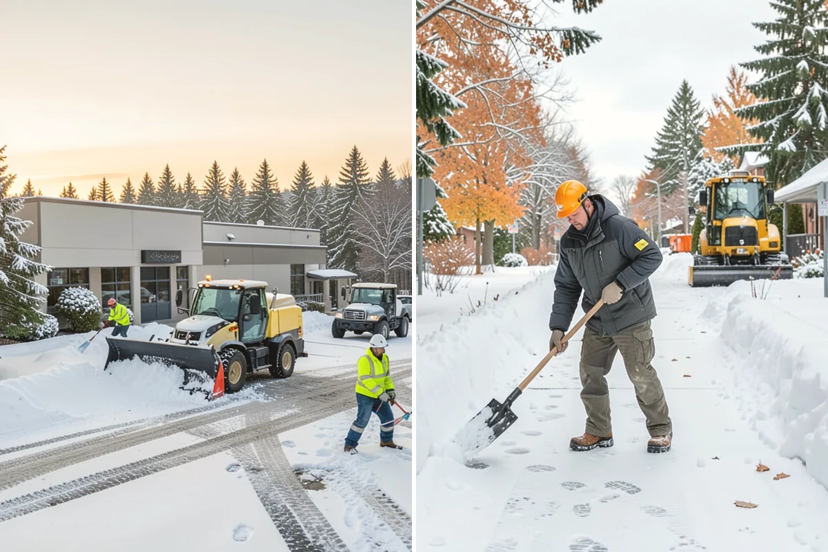 Frozen Walkway Treatment in Covington, King County, WA - Confirm which walkways are frozen and prioritize them