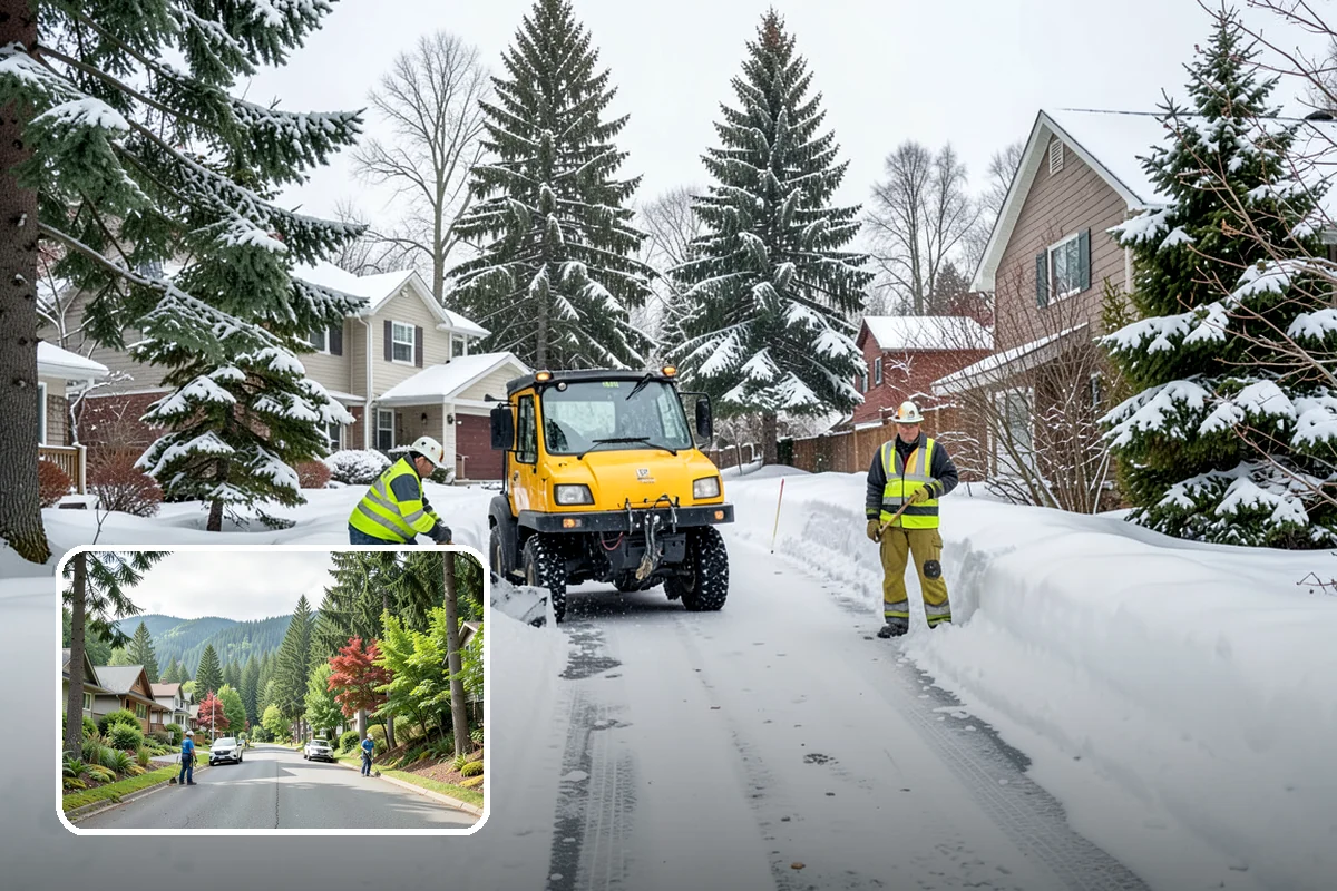 Frozen Walkway Treatment in Darrington, Snohomish County, WA - On-demand treatment for suddenly frozen paths