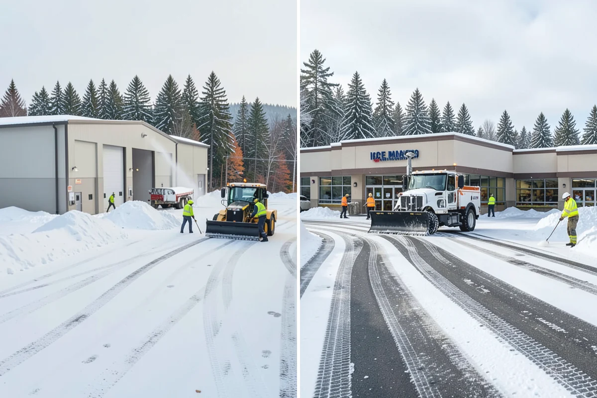 Frozen Walkway Treatment in Darrington, Snohomish County, WA - Confirm which walkways are frozen and prioritize them