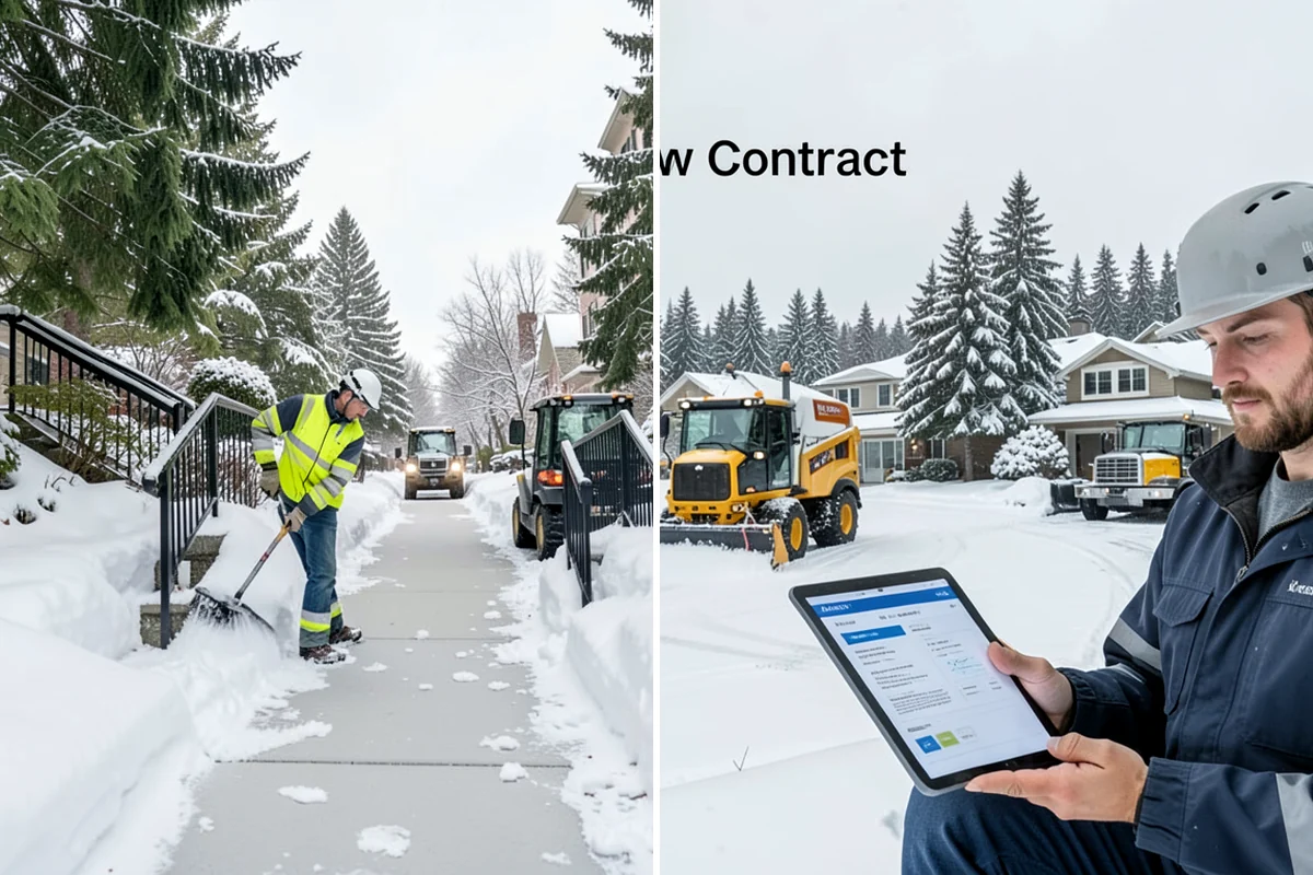Frozen Walkway Treatment in DuPont, Pierce County, WA - Confirm which walkways are frozen and prioritize them