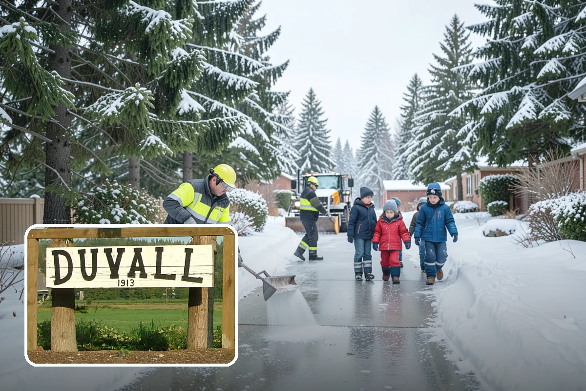 Frozen Walkway Treatment in Duvall, King County, WA - On-demand treatment for suddenly frozen paths