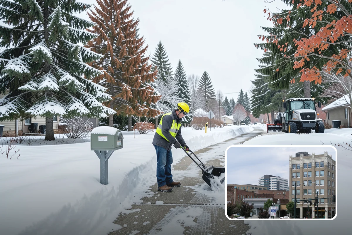 Frozen Walkway Treatment in Everett, Snohomish County, WA - On-demand treatment for suddenly frozen paths