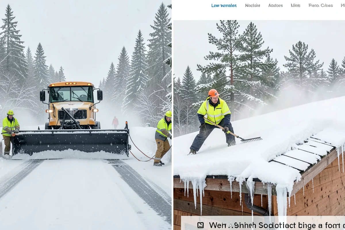 Frozen Walkway Treatment in Everett, Snohomish County, WA - Confirm which walkways are frozen and prioritize them