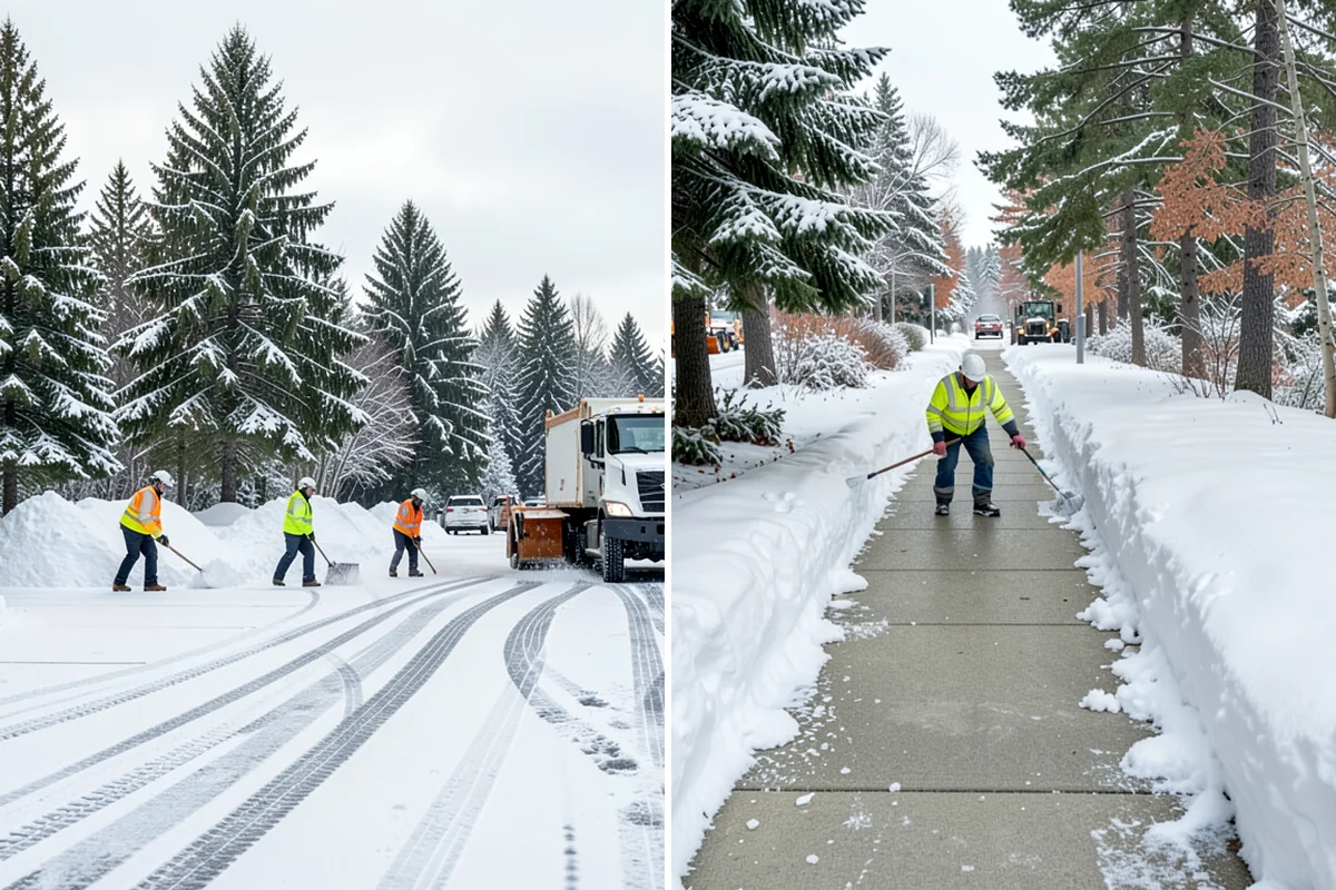 Frozen Walkway Treatment in Federal Way, King County, WA - Confirm which walkways are frozen and prioritize them