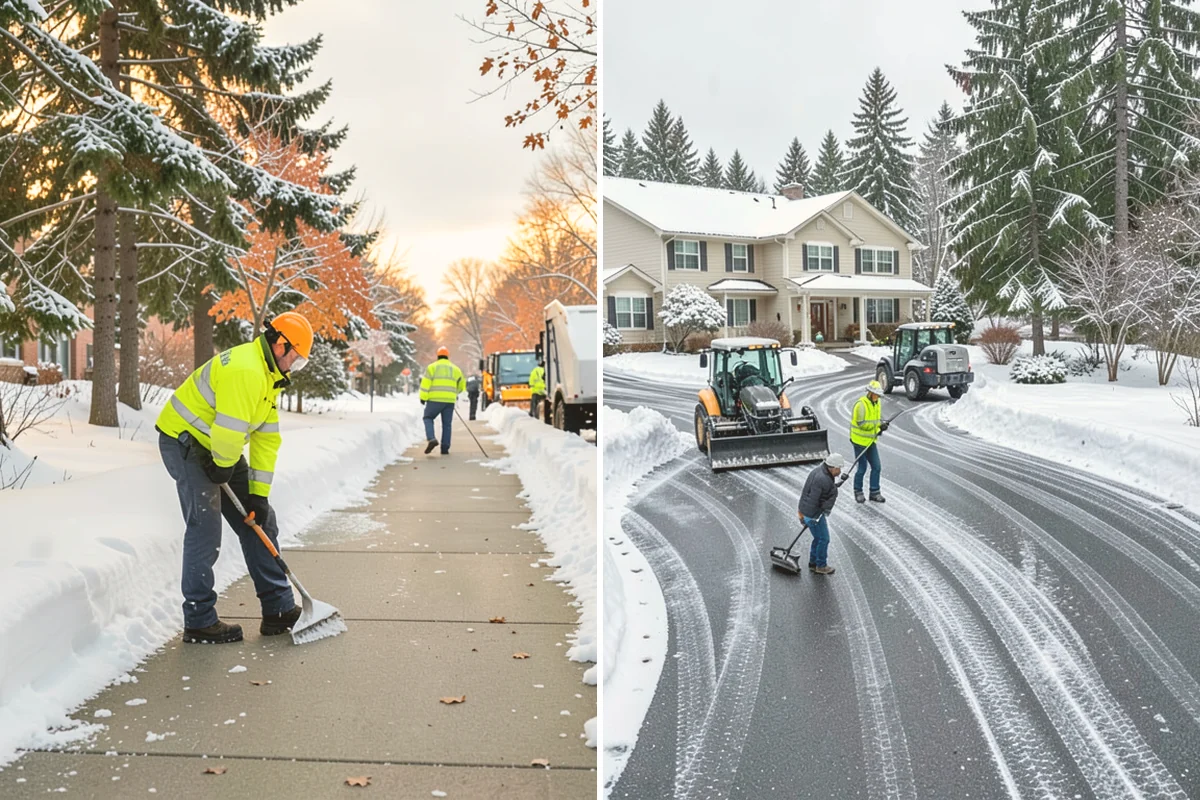 Frozen Walkway Treatment in Fife, Pierce County, WA - Confirm which walkways are frozen and prioritize them
