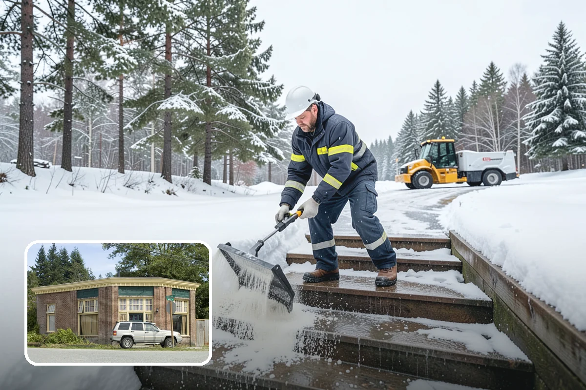 Frozen Walkway Treatment in Hamilton, Skagit County, WA - On-demand treatment for suddenly frozen paths