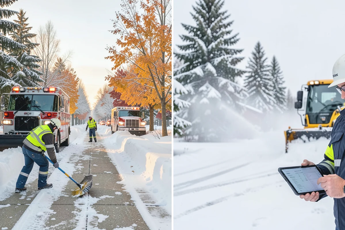 Frozen Walkway Treatment in Hamilton, Skagit County, WA - Confirm which walkways are frozen and prioritize them