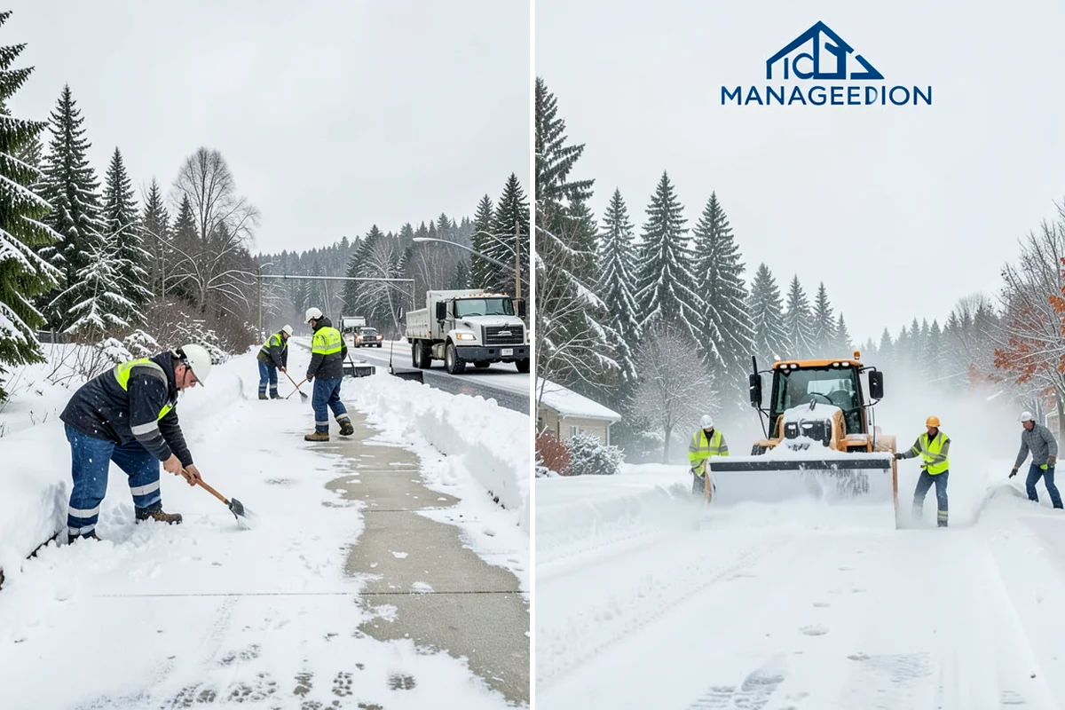 Frozen Walkway Treatment in Hunts Point, King County, WA - Confirm which walkways are frozen and prioritize them