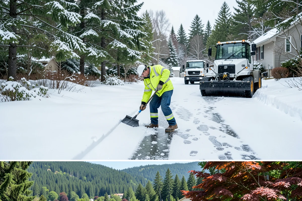 Frozen Walkway Treatment in Index, Snohomish County, WA - Frozen walkway treatment is available all winter, with peak demand during freeze-thaw stretches from late fall into early spring.