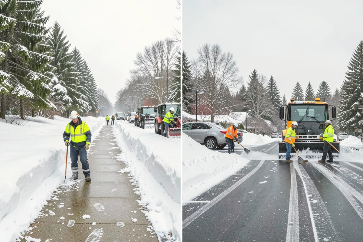 Frozen Walkway Treatment in Kirkland, King County, WA - Confirm which walkways are frozen and prioritize them