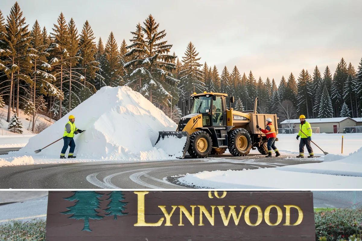 Frozen Walkway Treatment in Lynnwood, Snohomish County, WA - Frozen walkway treatment is available all winter, with peak demand during freeze-thaw stretches from late fall into early spring.