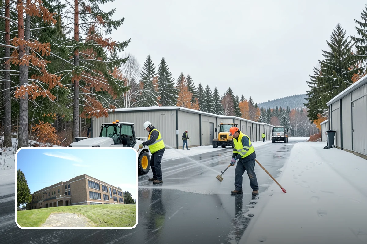 Frozen Walkway Treatment in Maple Valley, King County, WA - On-demand treatment for suddenly frozen paths