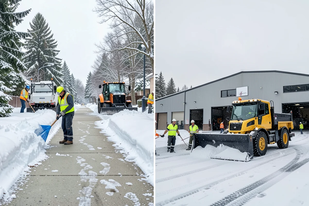 Frozen Walkway Treatment in Maple Valley, King County, WA - Confirm which walkways are frozen and prioritize them