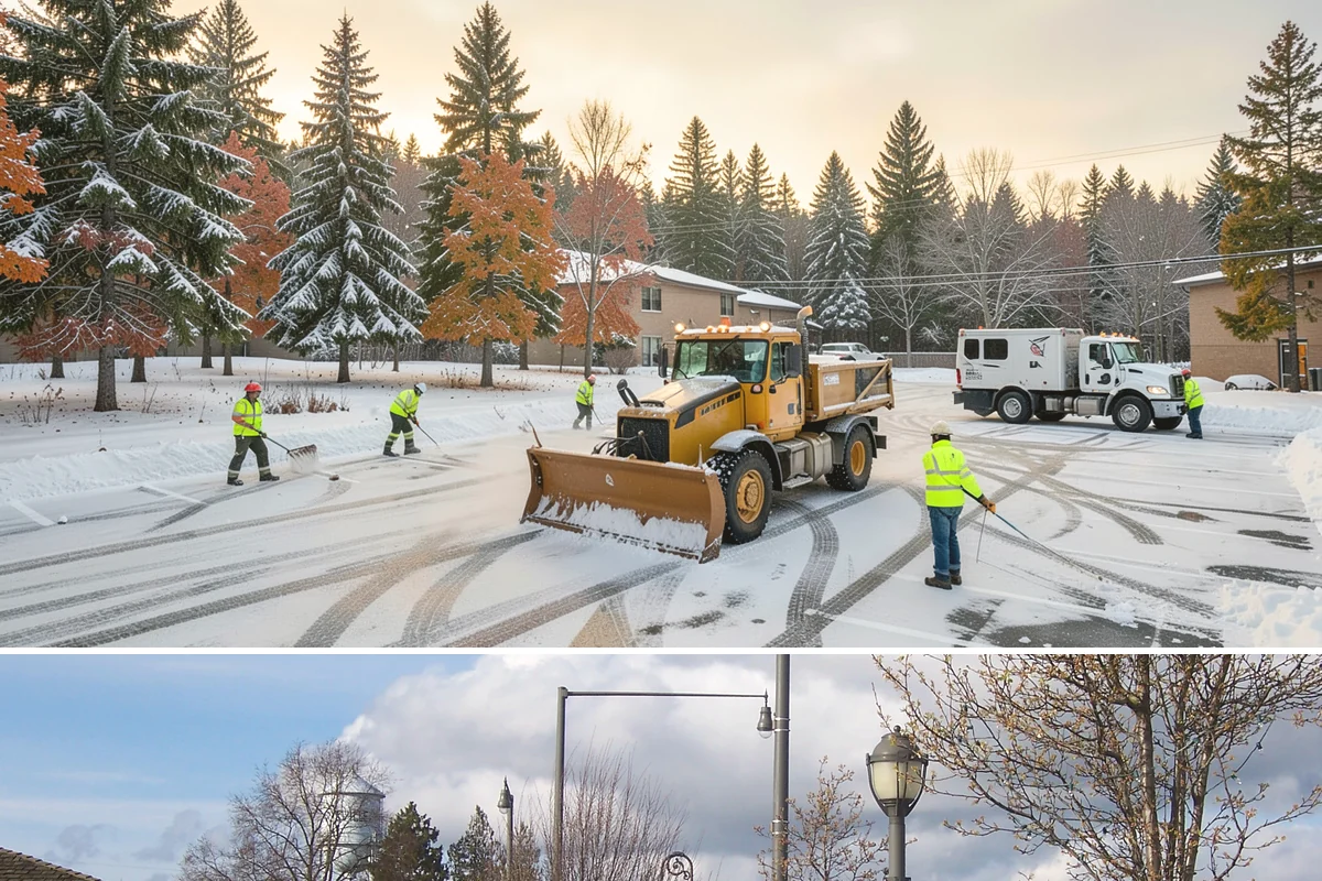 Frozen Walkway Treatment in Marysville, Snohomish County, WA - Frozen walkway treatment is available all winter, with peak demand during freeze-thaw stretches from late fall into early spring.