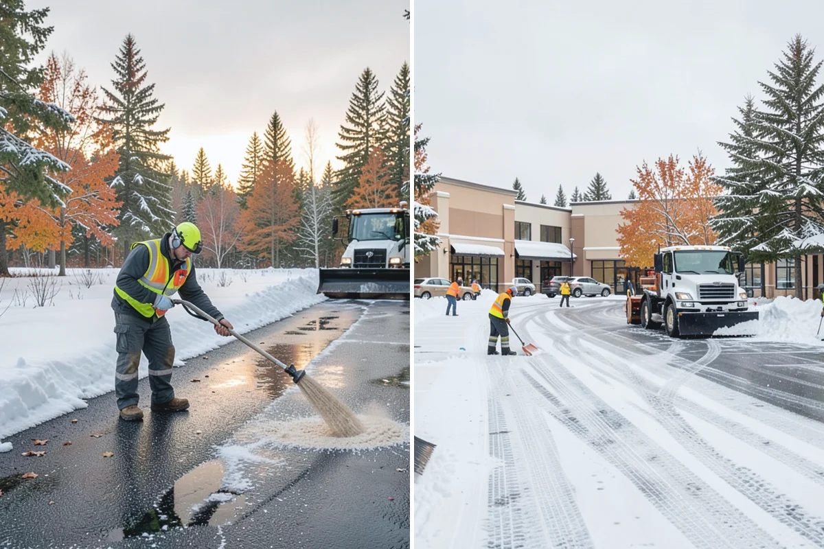 Frozen Walkway Treatment in Medina, King County, WA - Confirm which walkways are frozen and prioritize them