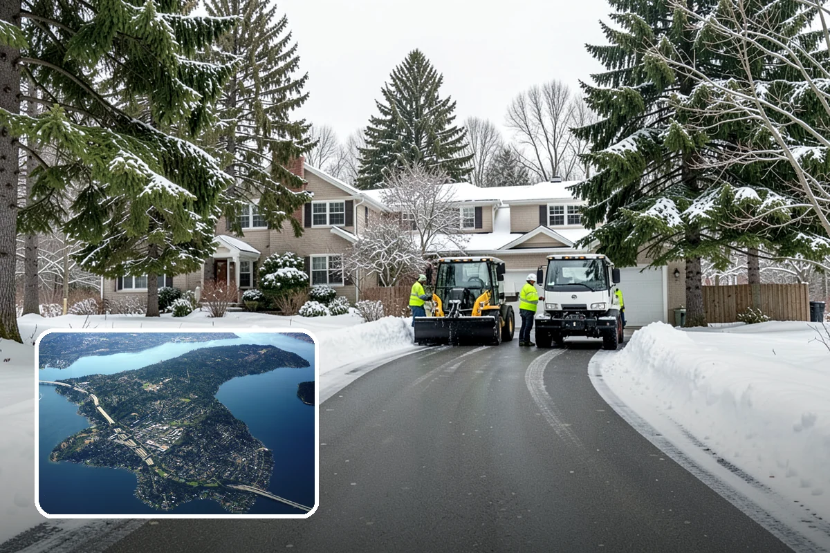 Frozen Walkway Treatment in Mercer Island, King County, WA - On-demand treatment for suddenly frozen paths