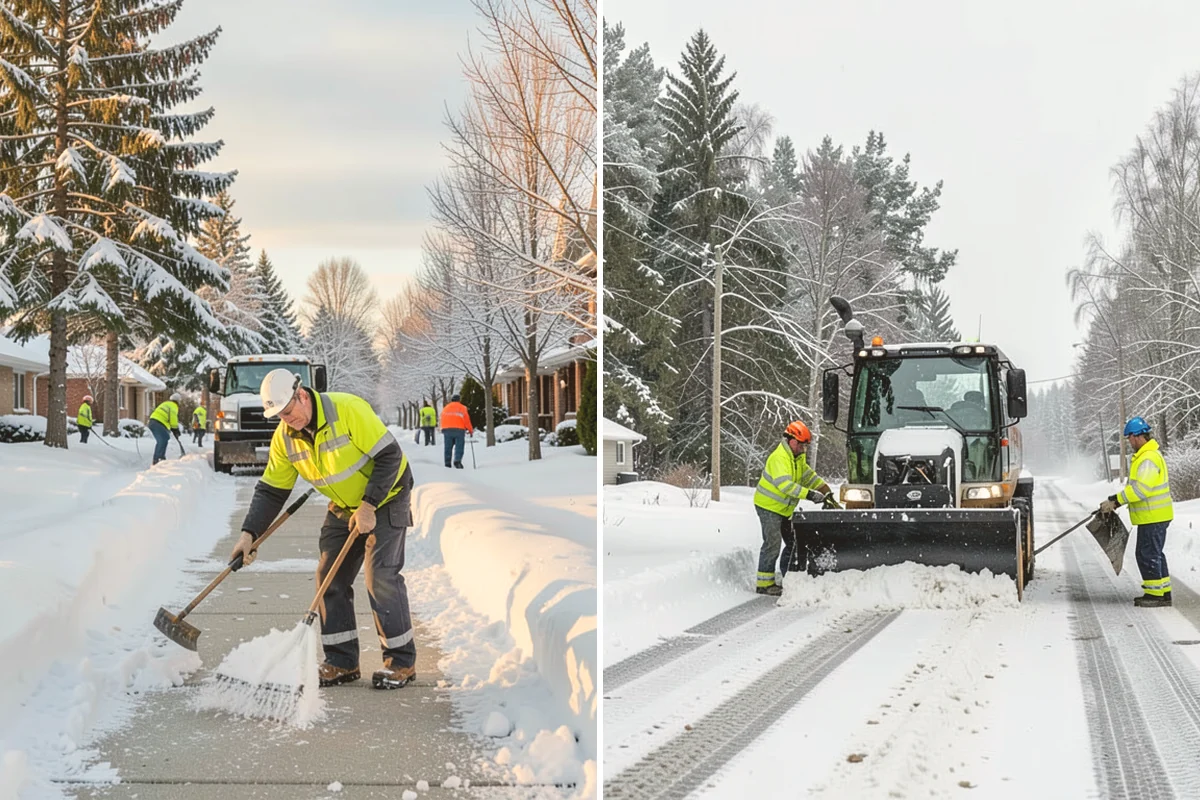 Frozen Walkway Treatment in Milton, King County, WA - Confirm which walkways are frozen and prioritize them