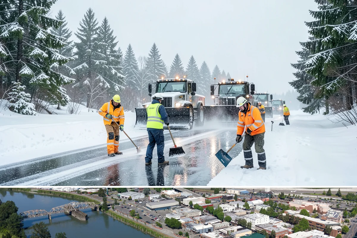Frozen Walkway Treatment in Mount Vernon, Skagit County, WA - Frozen walkway treatment is available all winter, with peak demand during freeze-thaw stretches from late fall into early spring.