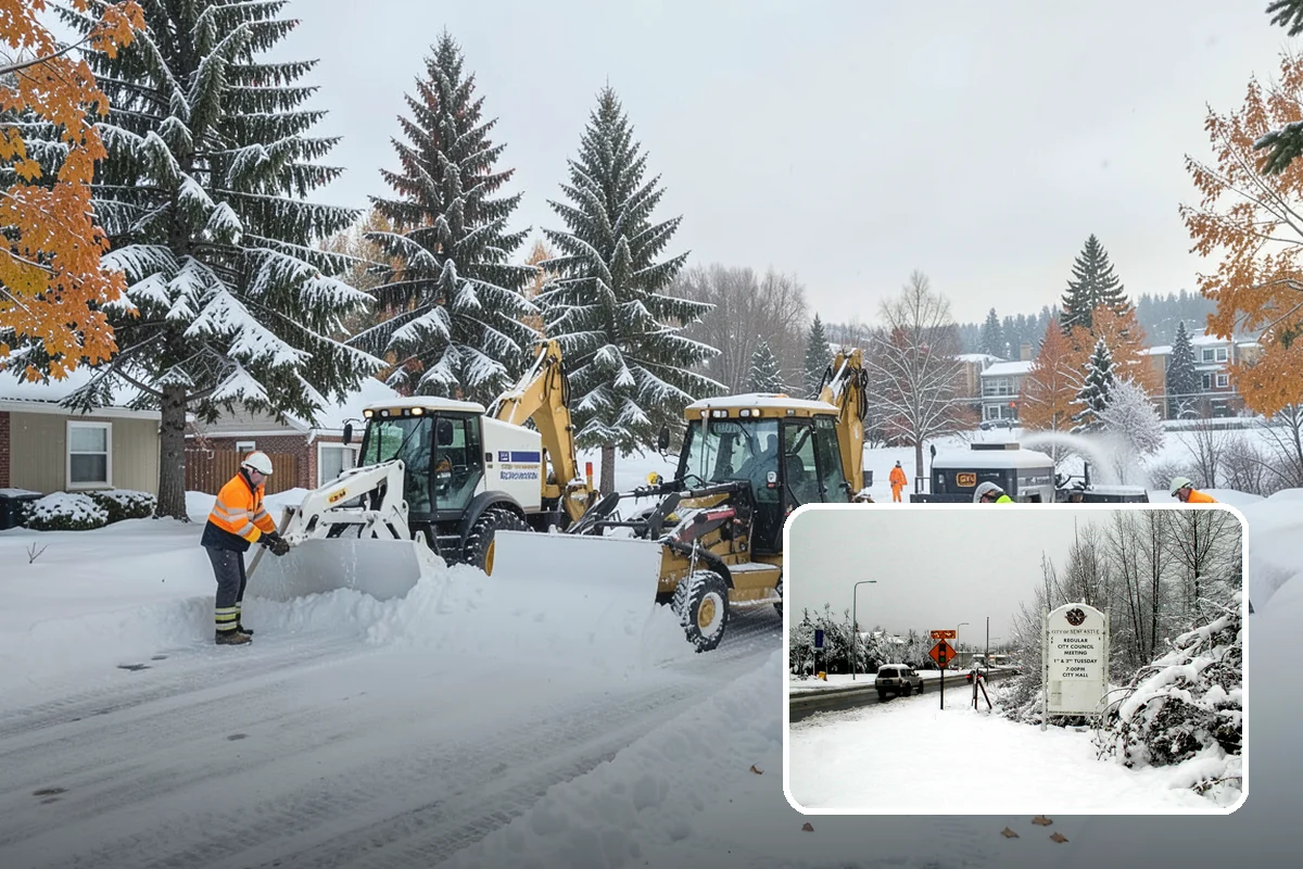 Frozen Walkway Treatment in Newcastle, King County, WA - On-demand treatment for suddenly frozen paths