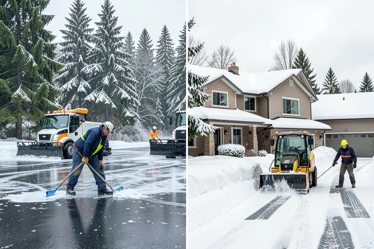 Frozen Walkway Treatment in Normandy Park, King County, WA - Confirm which walkways are frozen and prioritize them