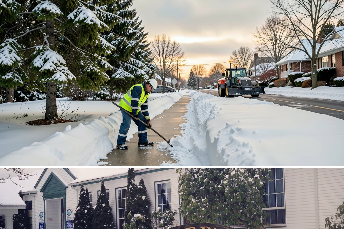 Frozen Walkway Treatment in Pacific, King County, WA - Frozen walkway treatment is available all winter, with peak demand during freeze-thaw stretches from late fall into early spring.