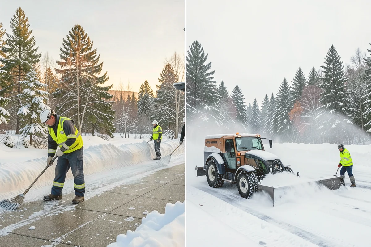 Frozen Walkway Treatment in Sammamish, King County, WA - Confirm which walkways are frozen and prioritize them