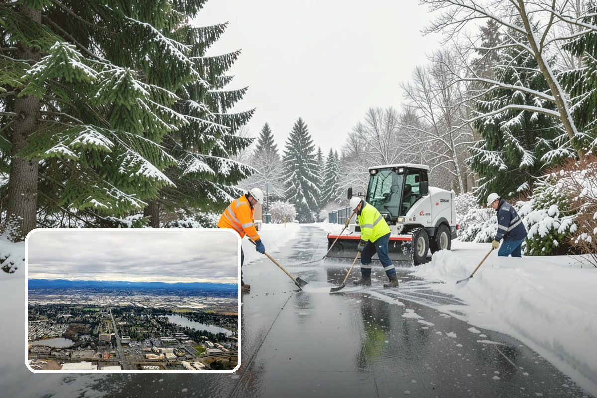 Frozen Walkway Treatment in SeaTac, King County, WA - On-demand treatment for suddenly frozen paths