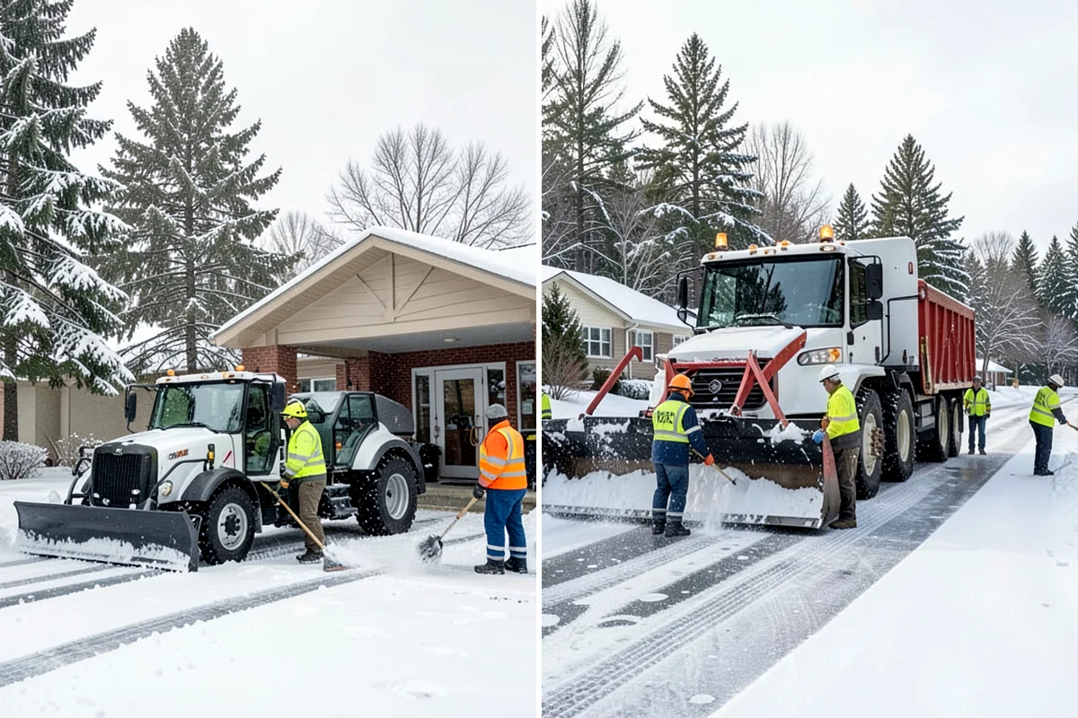 Frozen Walkway Treatment in Sedro-Woolley, Skagit County, WA - Confirm which walkways are frozen and prioritize them