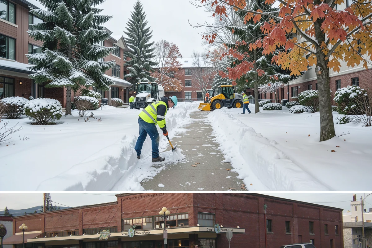 Frozen Walkway Treatment in Sedro-Woolley, Skagit County, WA - Frozen walkway treatment is available all winter, with peak demand during freeze-thaw stretches from late fall into early spring.