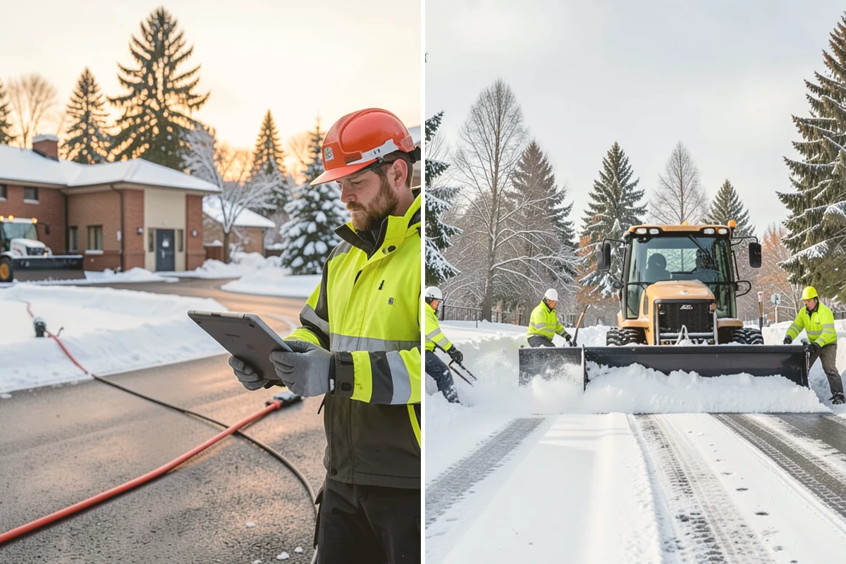 Frozen Walkway Treatment in Snohomish, Snohomish County, WA - Confirm which walkways are frozen and prioritize them