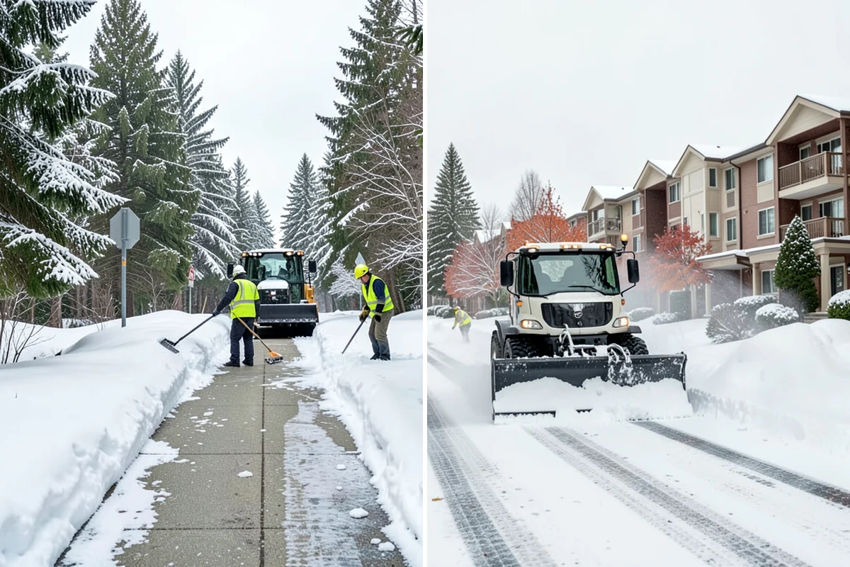 Frozen Walkway Treatment in Snoqualmie, King County, WA - Confirm which walkways are frozen and prioritize them