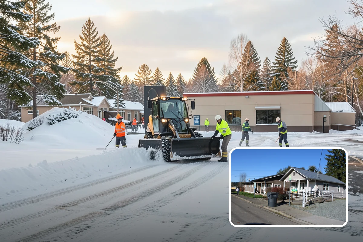 Frozen Walkway Treatment in South Prairie, Pierce County, WA - On-demand treatment for suddenly frozen paths