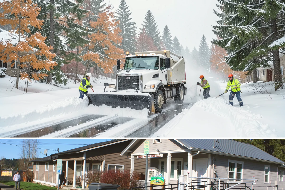 Frozen Walkway Treatment in South Prairie, Pierce County, WA - Frozen walkway treatment is available all winter, with peak demand during freeze-thaw stretches from late fall into early spring.