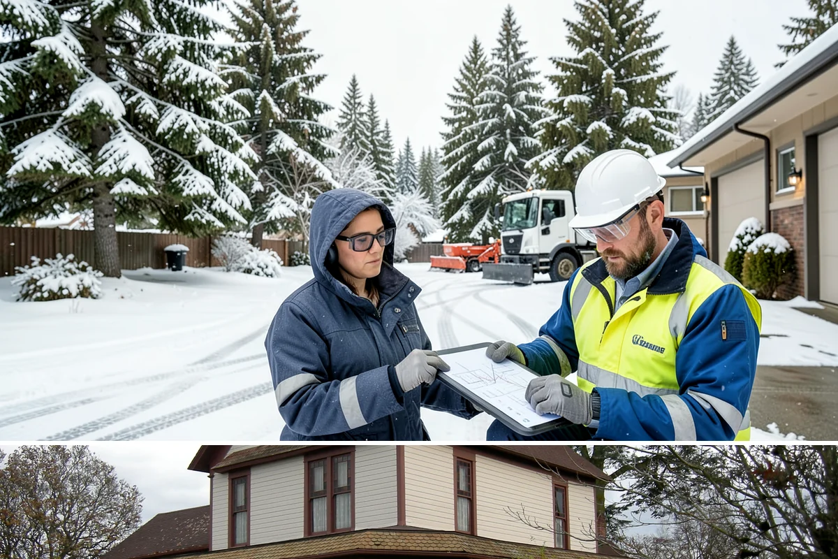 Frozen Walkway Treatment in Sumner, Pierce County, WA - Frozen walkway treatment is available all winter, with peak demand during freeze-thaw stretches from late fall into early spring.