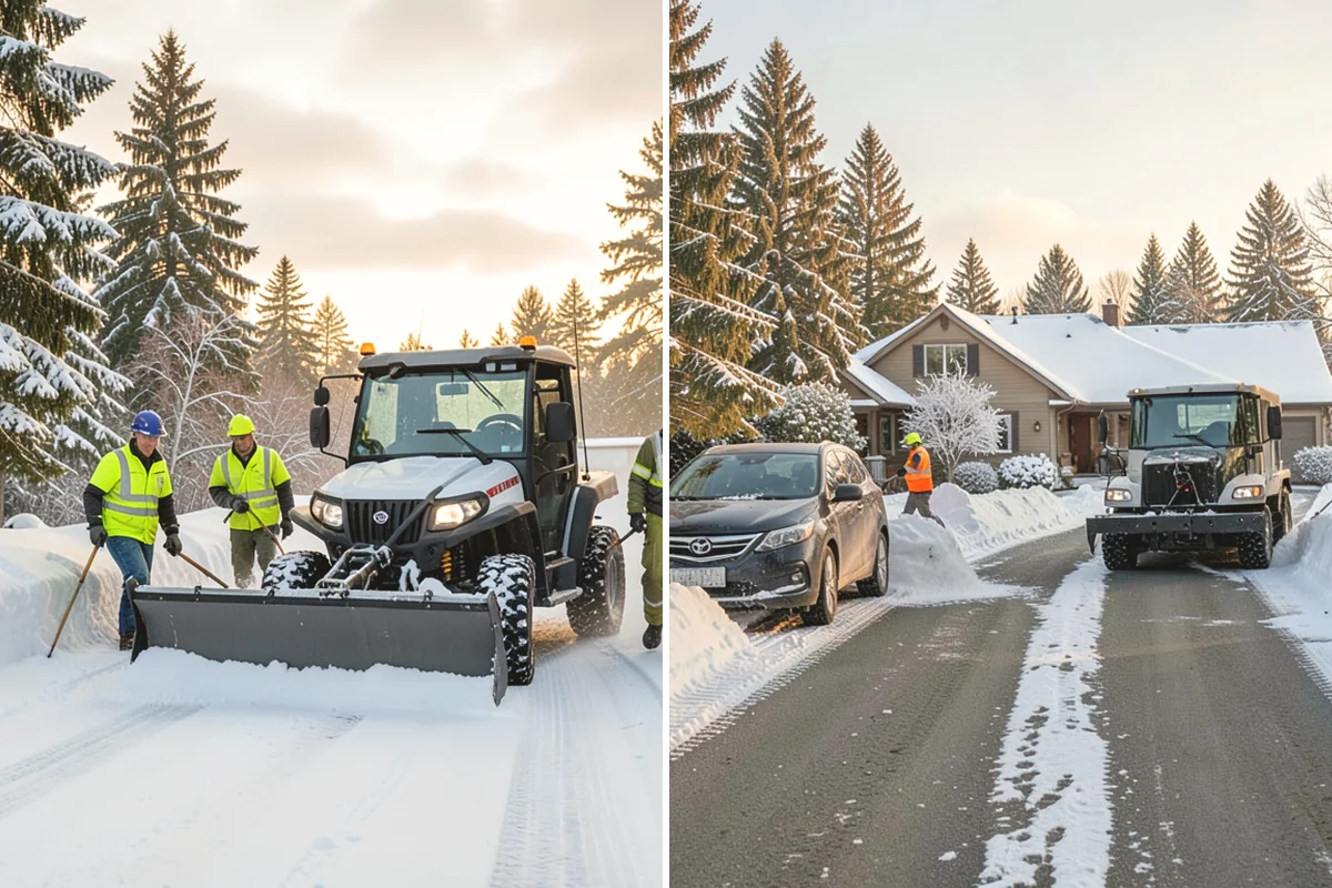 Frozen Walkway Treatment in Tacoma, Pierce County, WA - Confirm which walkways are frozen and prioritize them