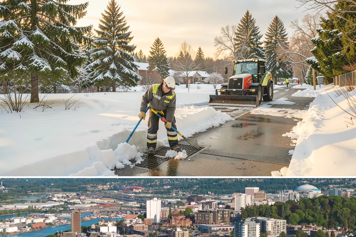 Frozen Walkway Treatment in Tacoma, Pierce County, WA - Frozen walkway treatment is available all winter, with peak demand during freeze-thaw stretches from late fall into early spring.