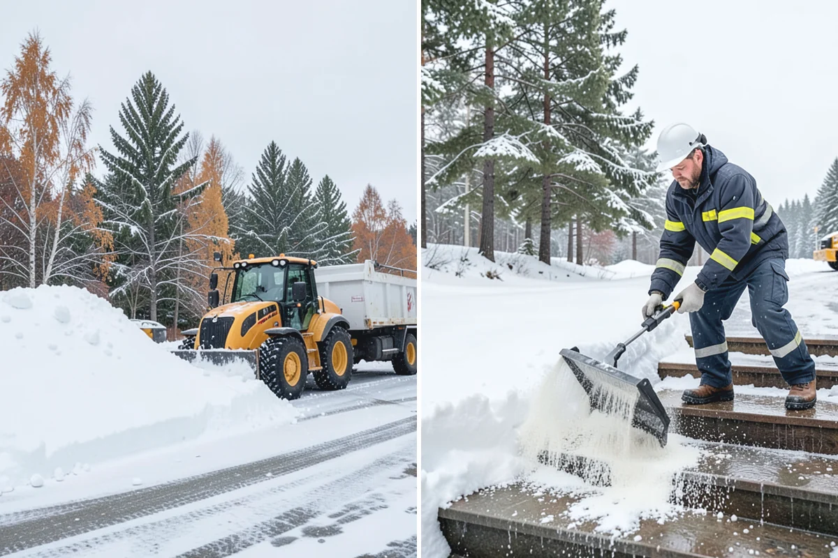 Frozen Walkway Treatment in Wilkeson, Pierce County, WA - Confirm which walkways are frozen and prioritize them