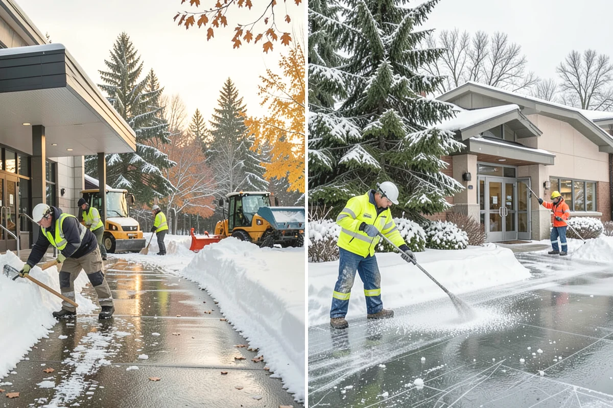 Garage Entrance Snow Removal in Anacortes, Skagit County, WA - We inspect the apron and garage door clearance