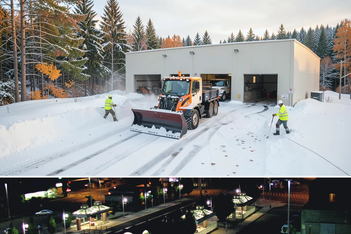 Garage Entrance Snow Removal in Auburn, King County, WA - Reserve service in early winter so your garage apron is handled from the season's first freeze.