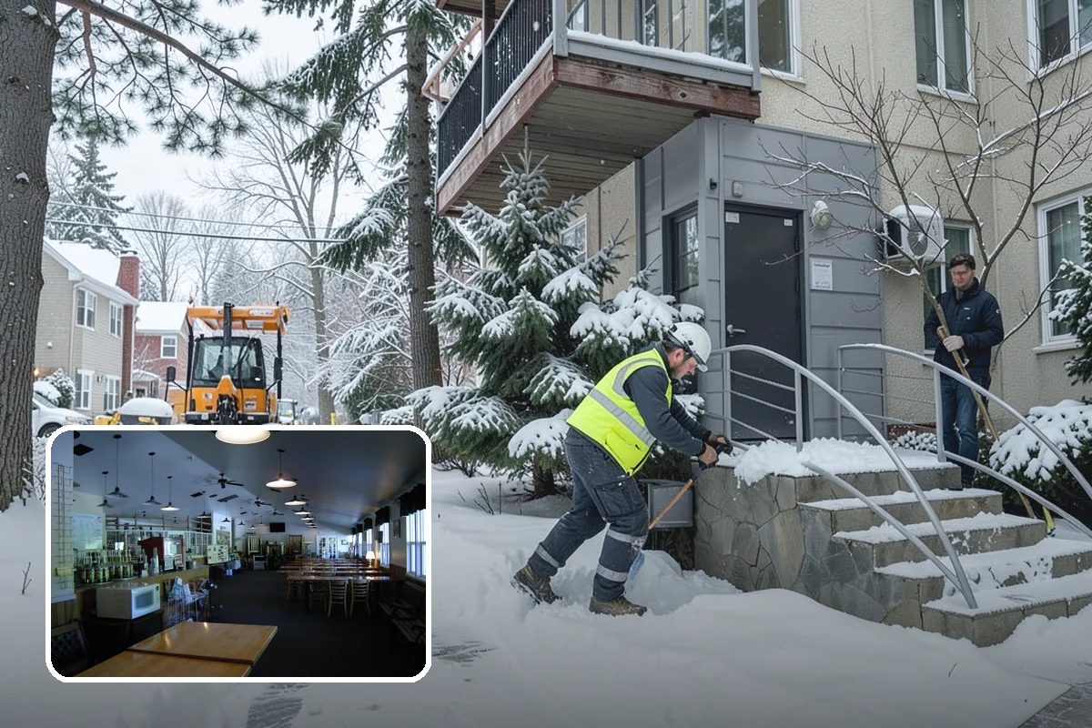 Garage Entrance Snow Removal in Black Diamond, King County, WA - Frees the overhead door to open without jamming