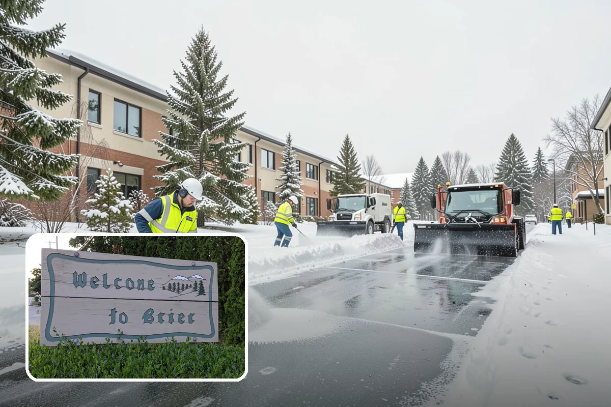 Garage Entrance Snow Removal in Brier, Snohomish County, WA - Frees the overhead door to open without jamming