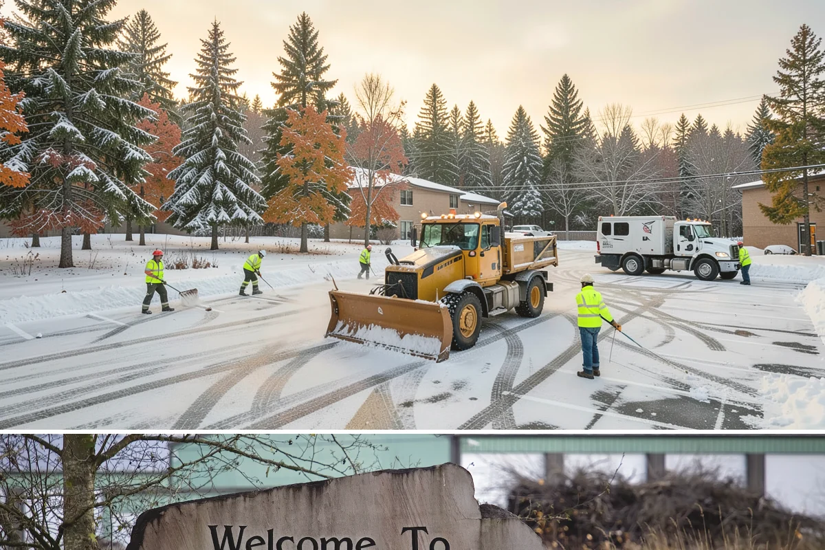 Garage Entrance Snow Removal in Buckley, Pierce County, WA - Reserve service in early winter so your garage apron is handled from the season's first freeze.