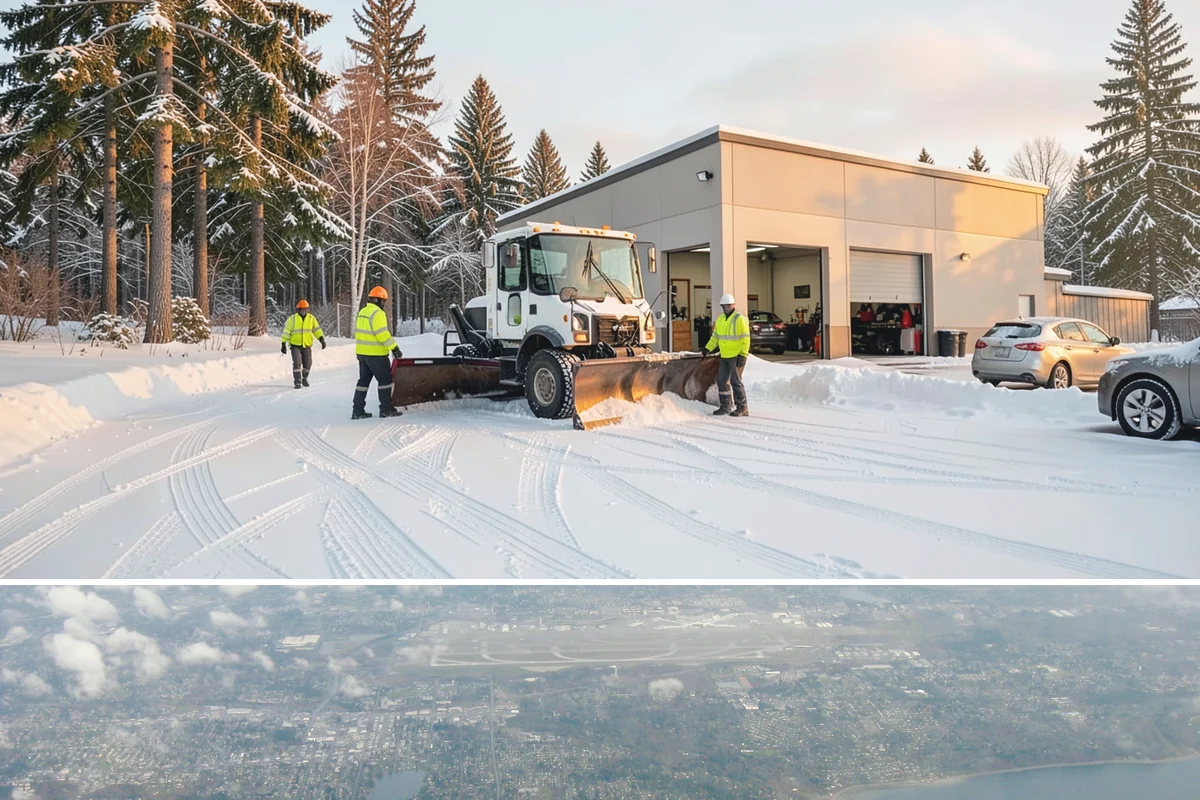 Garage Entrance Snow Removal in Burien, King County, WA - Reserve service in early winter so your garage apron is handled from the season's first freeze.