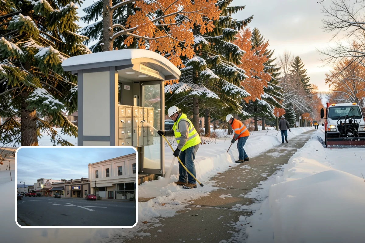 Garage Entrance Snow Removal in Burlington, Skagit County, WA - Frees the overhead door to open without jamming