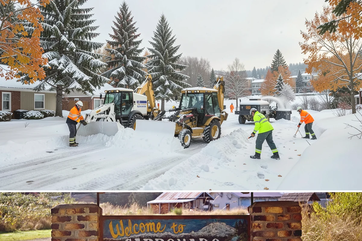 Garage Entrance Snow Removal in Carbonado, Pierce County, WA - Reserve service in early winter so your garage apron is handled from the season's first freeze.