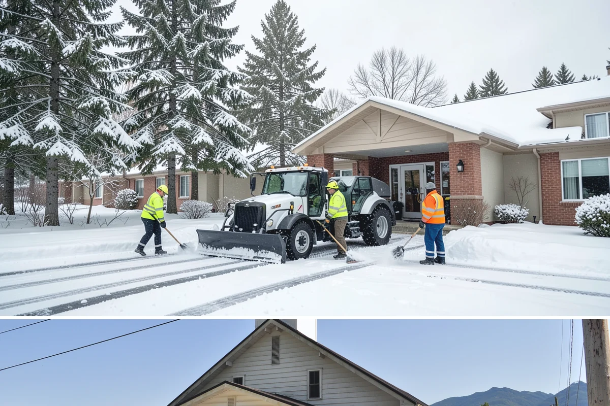 Garage Entrance Snow Removal in Concrete, Skagit County, WA - Reserve service in early winter so your garage apron is handled from the season's first freeze.