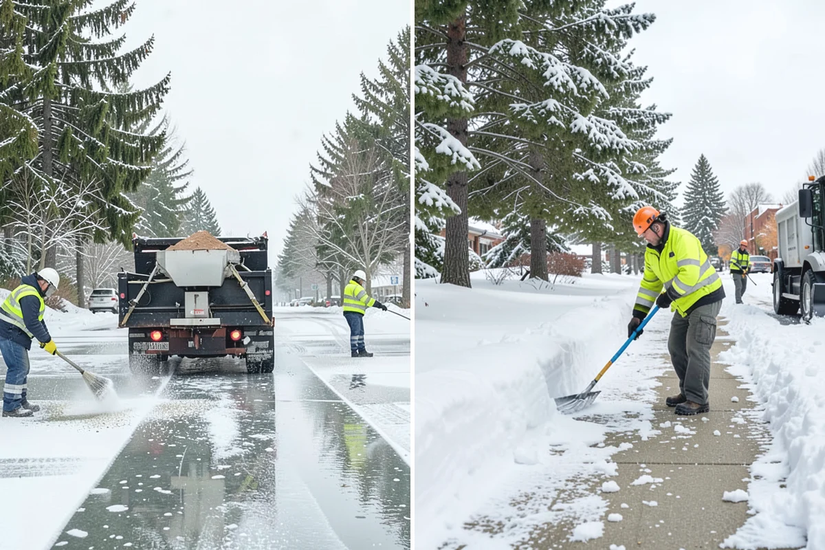 Garage Entrance Snow Removal in Darrington, Snohomish County, WA - We inspect the apron and garage door clearance