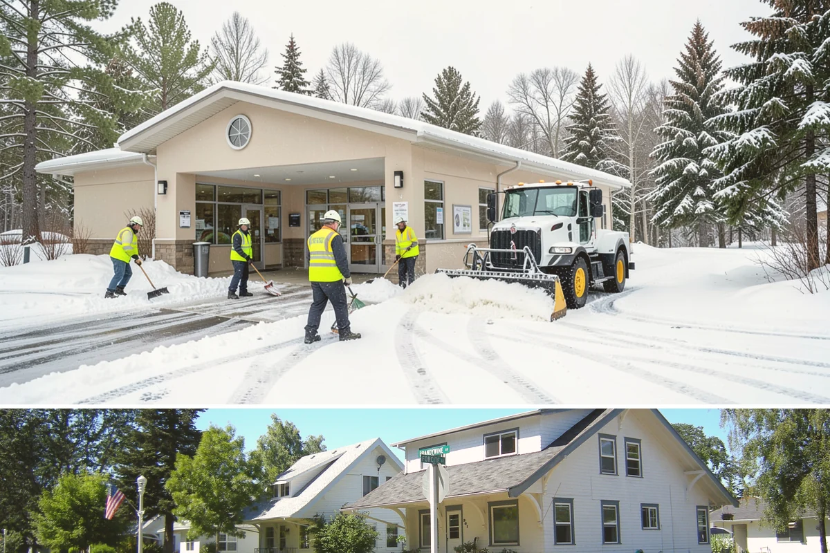 Garage Entrance Snow Removal in DuPont, Pierce County, WA - Reserve service in early winter so your garage apron is handled from the season's first freeze.