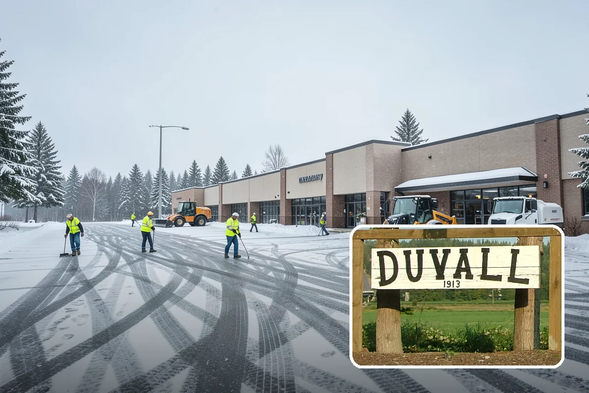 Garage Entrance Snow Removal in Duvall, King County, WA - Frees the overhead door to open without jamming